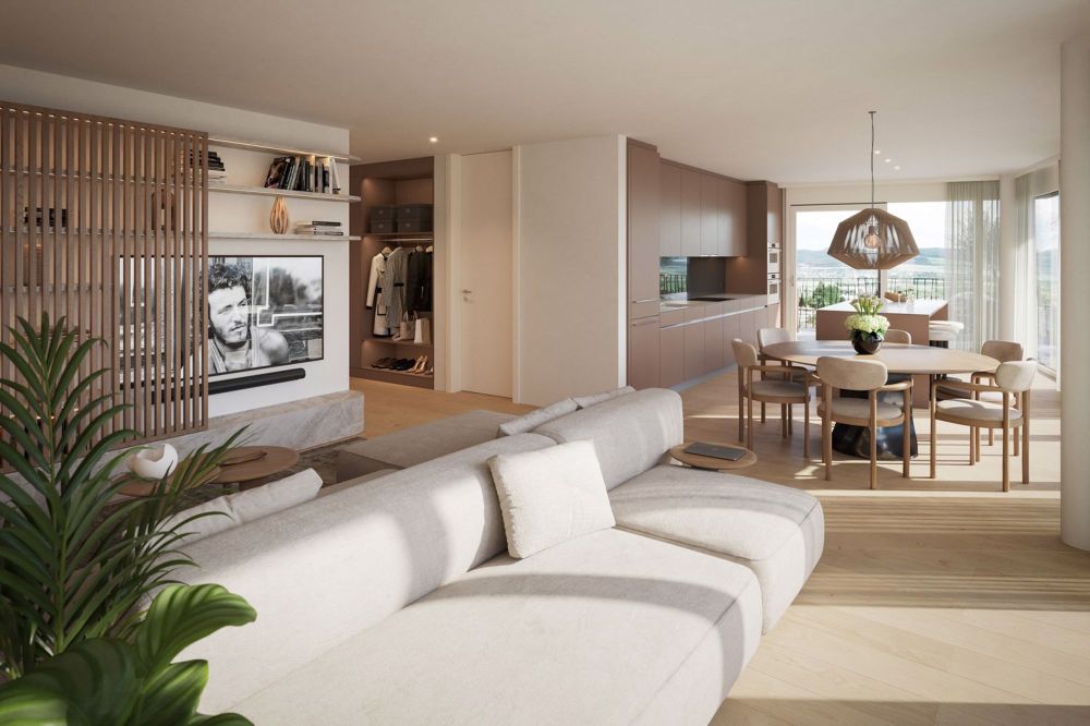 Moderne 3.5-Zimmer-Wohnungen mit unverbaubarer Aussicht in Grenchen - Bild 6