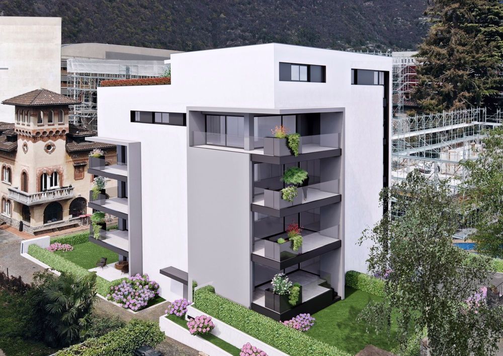 BELLINZONA - VENDESI NUOVI 3.5 LOCALI CON AMPIA TERRAZZA - Bild 1
