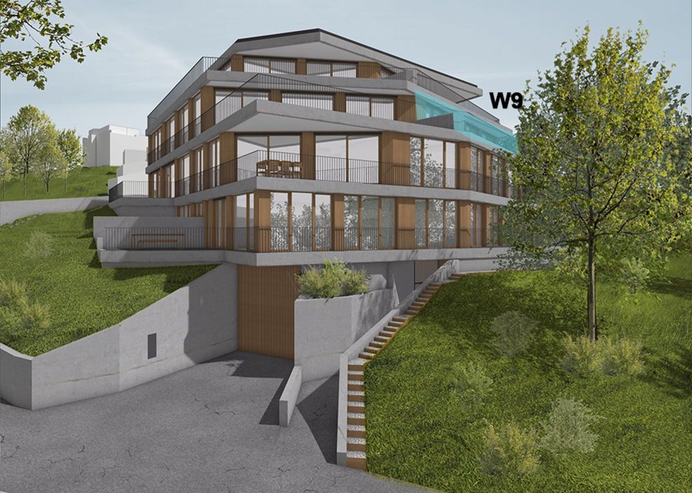 Exklusive und moderne Wohnungen mit unverbaubaren Blick auf den Blauen - W9 - Bild 3