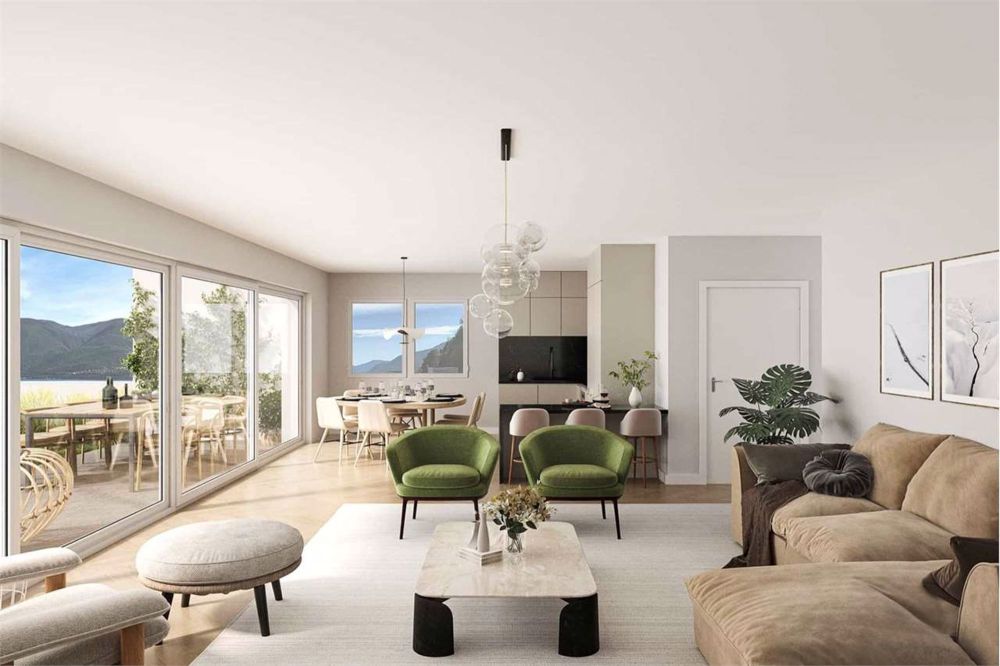 Nuovo 2,5 locali con vista lago a Brissago - Bild 3