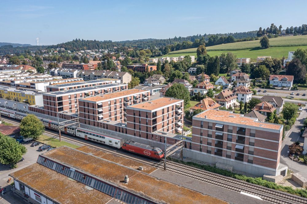 3.5-Zimmer-Neubauwohnung an bevorzugter Lage - Aussenansicht
