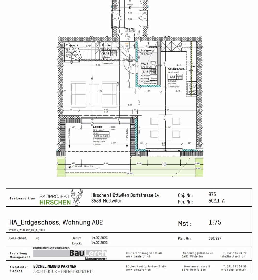 3.5 Zimmer Maisonette Eigentumswohnung an zentraler Lage in Hüttwilen - Bild 6