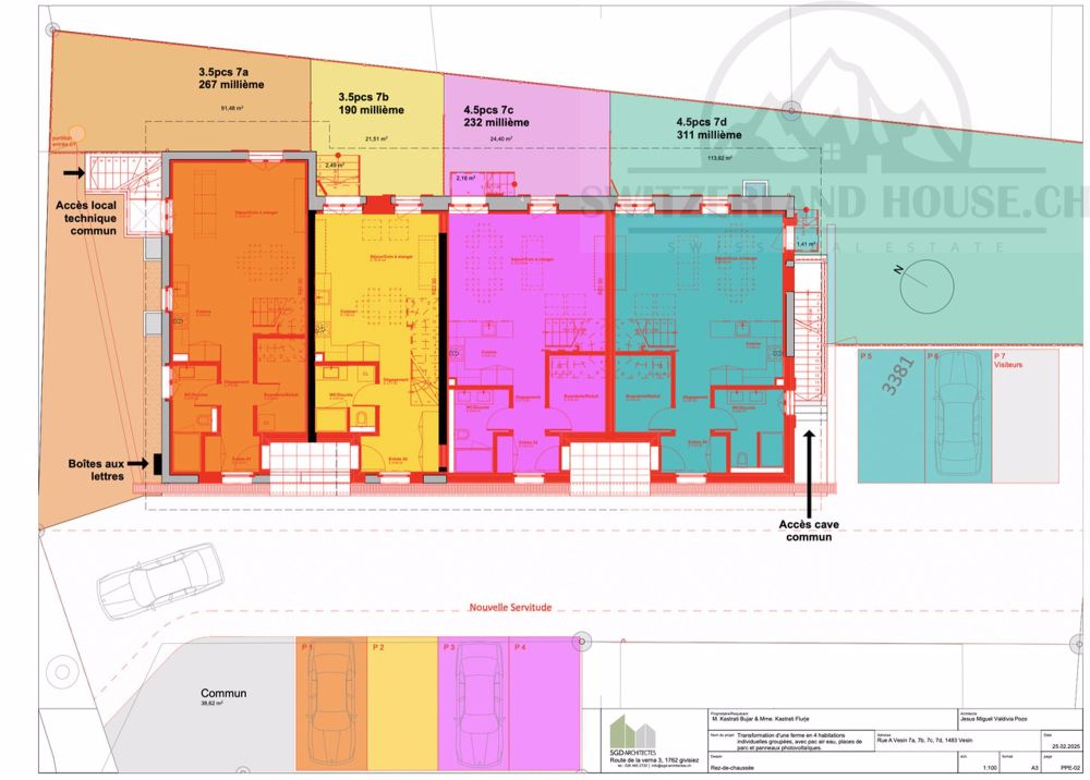 Magnifique duplex 4,5 pcs proche école à Vesin (Cugy) - Bild 6