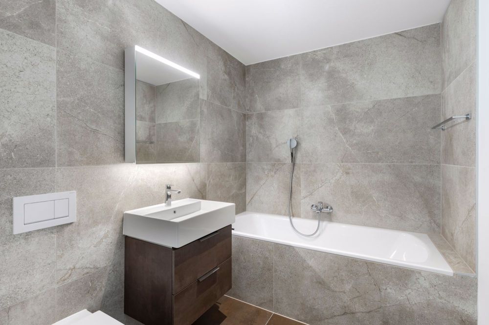 Appartement neuf de 3,5 pièces avec grande terrasse et vue dégagée - Bild 7