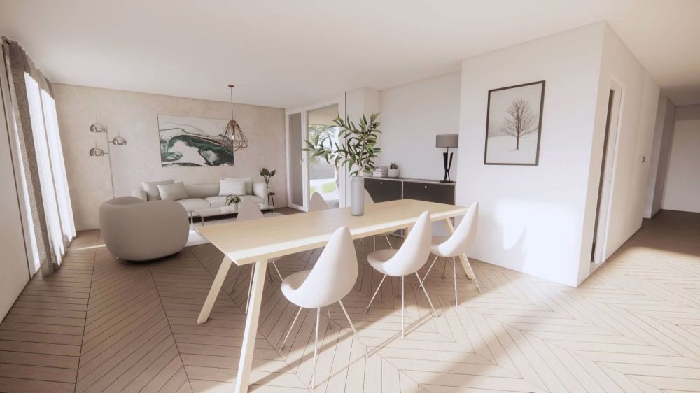 3.5-Zimmerwohnung in St-Aubin FR - Bild 2