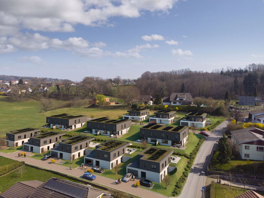 Magnifique villa individuelle avec vue dégagée sur la campagne - Vue du projet