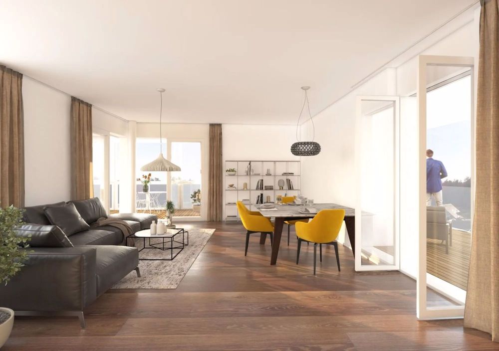 Gestalten Sie Ihre exklusive 3.5-Zimmer-Rohbauwohnung selbst! Budget im Verkaufspreis inkl. - Bild 2