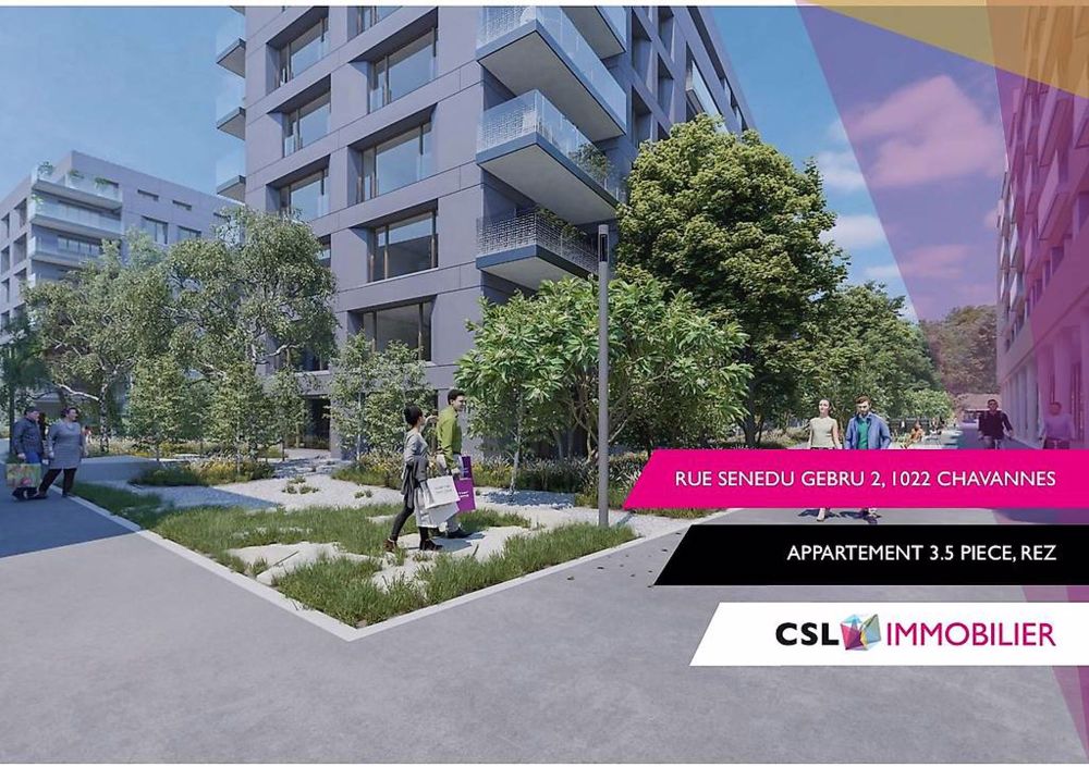 Appartement neuf de 3.5 pièces au rez-de-chaussée - Bild 1