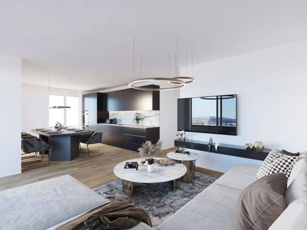 Moderne 3.5-Zimmer-Neubauwohnung im Erdgeschoss - Top Gelegenheit! - Bild 1
