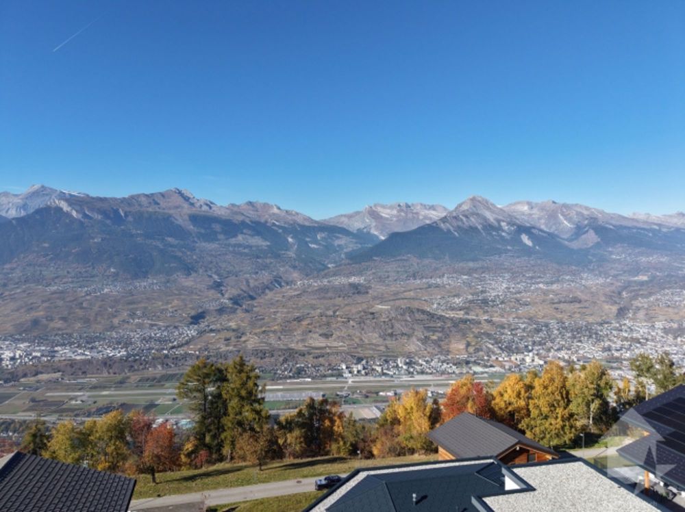 Attique de 4,5 pces à Veysonnaz avec jardin et deux places de parc - Bild 6