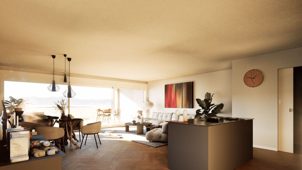 Luxuriöse 5.5-Zimmer-Attikawohnung mit atemberaubendem Ausblick in Gommiswald - Bild 6