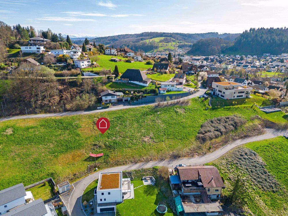 «Farnweg» in Gränichen - Drohnenaufnahme