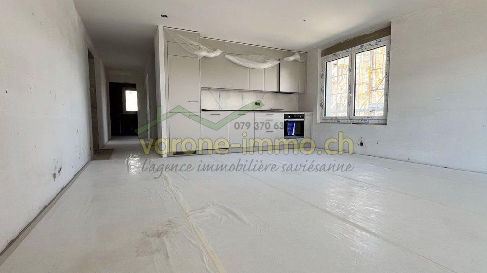 Zu vermieten in Saint-Germain / Savièse - Studio - Cuisine