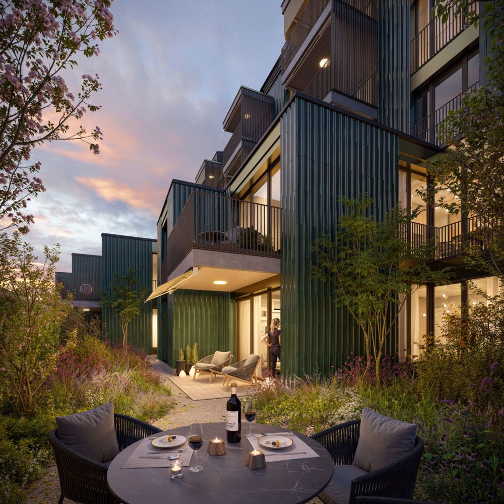 Neubauprojekt Eichstrasse Zürich Maisonette-Dachwohnung mit Terrasse - Eichstrasse