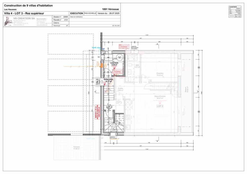 Schönes 3,5-Zimmer-Apartment in Vérossaz - Bild 6