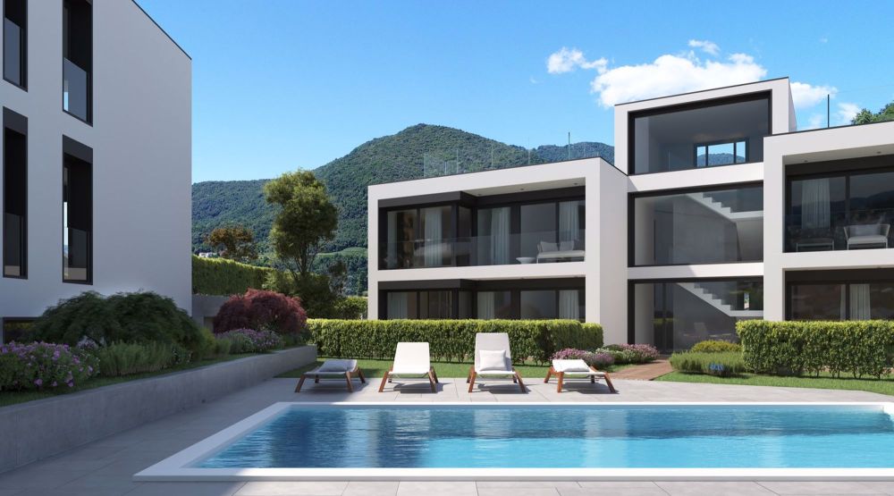 NUOVO DUPLEX IMMERSO NEL VERDE - ALBONAGO - Bild 2