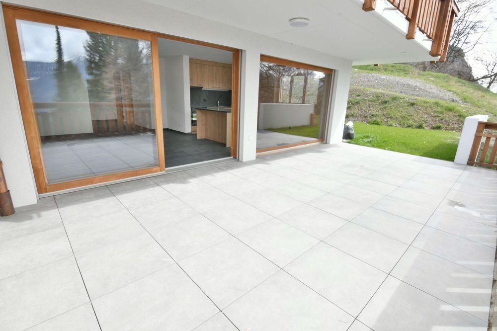 A saisir : Splendide appartement avec terrasse sud & pelouse, immeuble de standing à Ovronnaz/VS - Bild 9