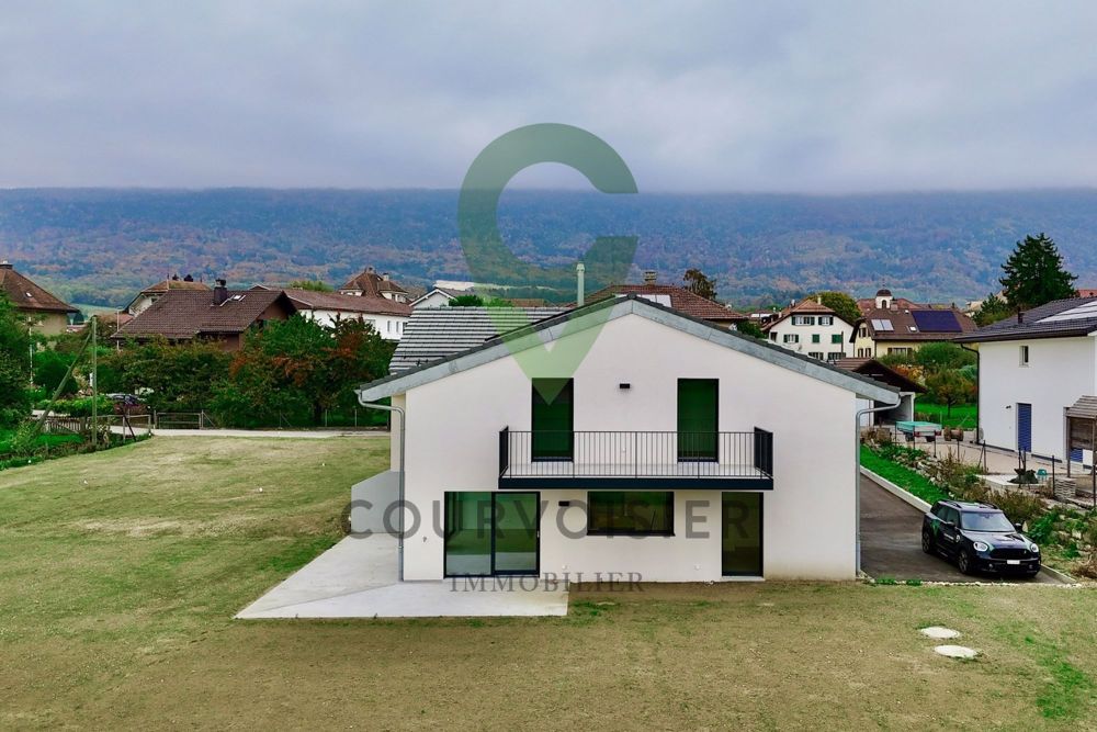 Schöne neue Doppelvilla in ländlicher Umgebung mit Alpenblick - Bild 3