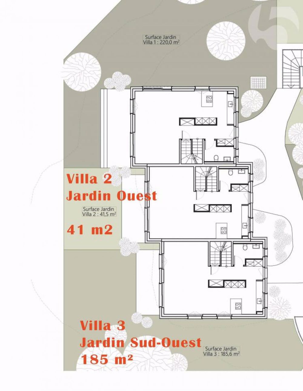 Verkauf nach Plänen in Rueyres: 2 Villen mit 6,5 Zimmern und 150 m2 Wohnfläche mit schöner Aussicht auf das Tal, 1 km von der Gare du Leb de Bercher entfernt - Bild 3