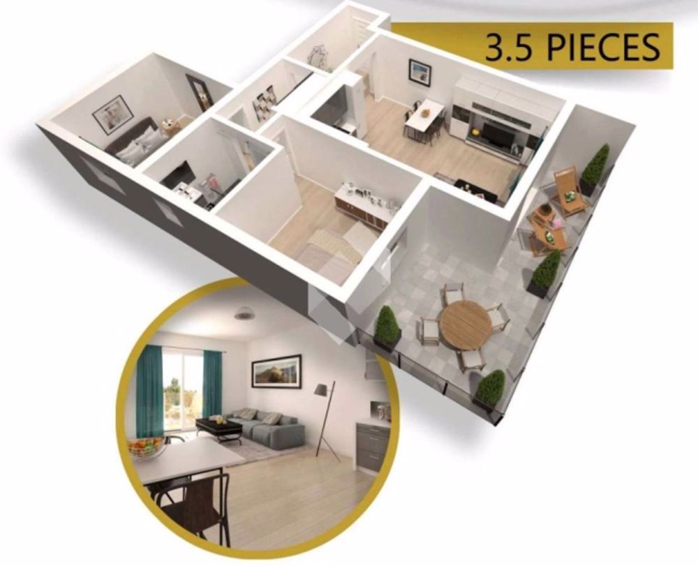 ERDGESCHOSS, top Sonne, 3.5 Zimmer - Bild 4