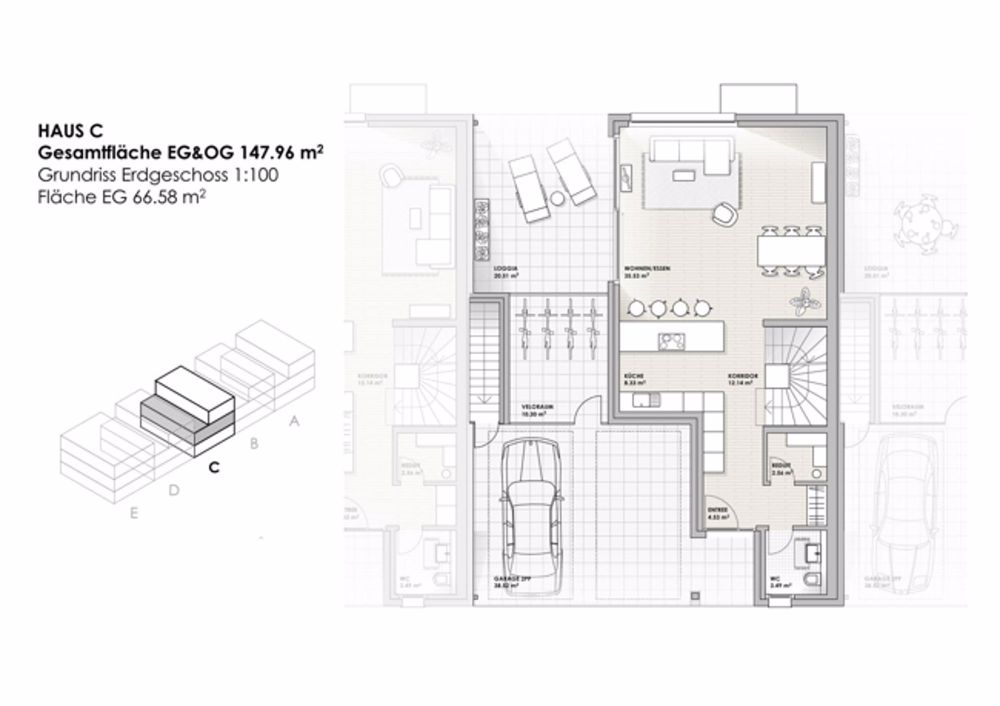 Reihen-Einfamilienhaus "C" - Blumenau am Dorfbach - Bild 8