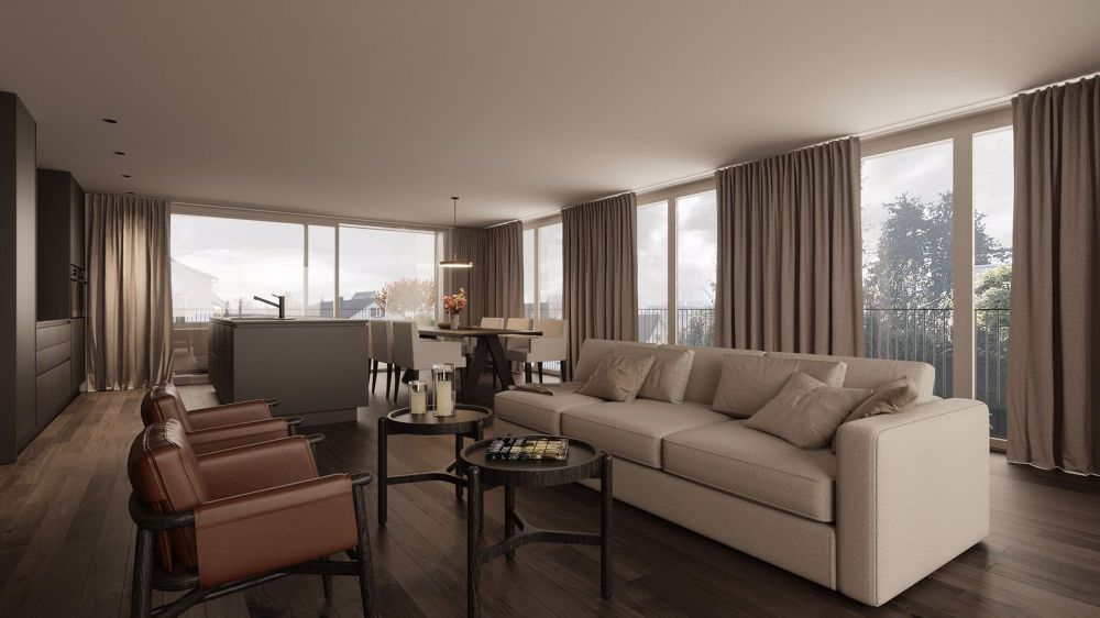 Moderne 5.5-Zimmer-Neubau-Wohnung mit Balkon in Dübendorf - Bild 1