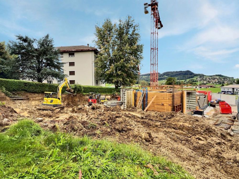 CHANTIER OUVERT, reste 3 lots ! Lot 4 - 3.5 pces au rez sup. d'env. 120 m2 - Bild 2