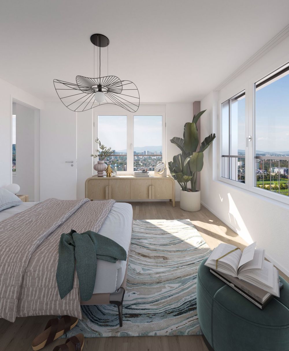 Ihr Traumwohnung wartet im Sorrento Hochhaus! - Schlafzimmer