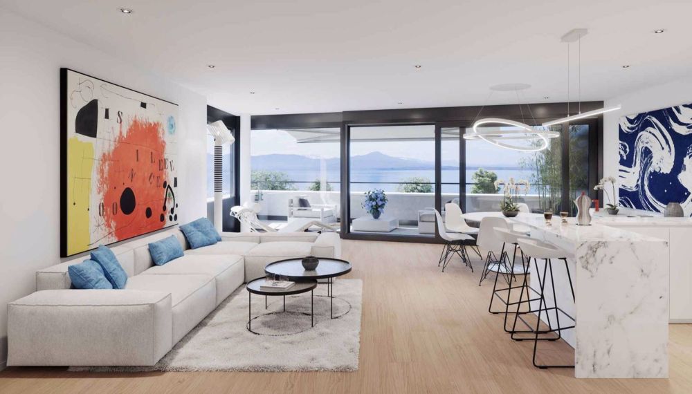 Geräumige 3.5-Zimmer-Wohnung mit Terrasse und schönem Blick auf den See! - Bild 3