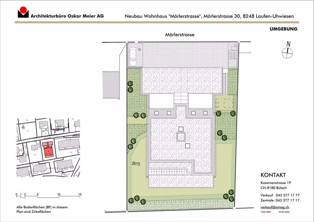 Keine 08/15 3.5-Zimmer-Terrassenwohnung - Situation