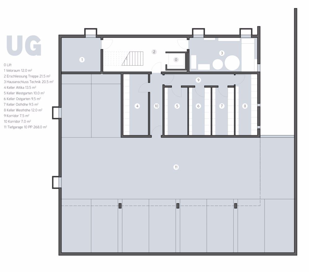 Moderne 4.5-Zimmer-Garten-Wohnung mit 173 m2 eigenem Garten - Bild 6