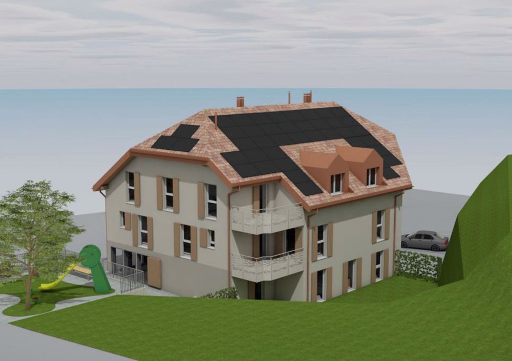 PROJET NEUF : Appartement de 4.5 pièces au premier étage - Bild 1