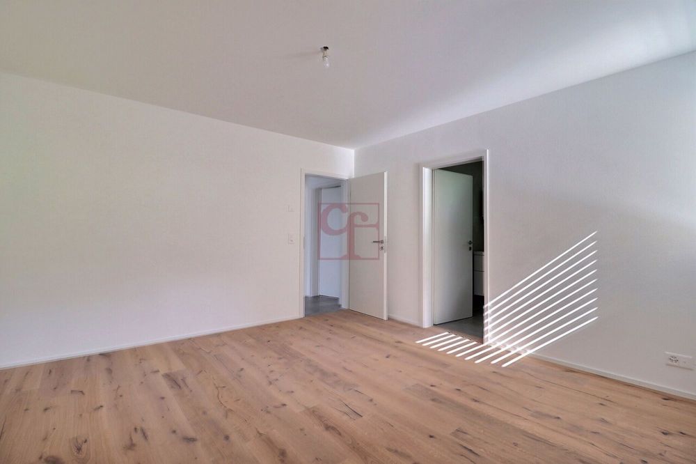 Arconciel - Prächtige neue 4.5-Zimmer-Wohnungen - Chambre à coucher avec salle de bain privative