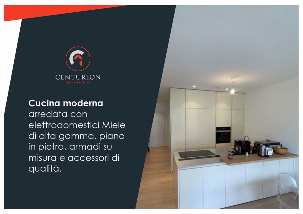 Elegante e moderno appartamento 2.5 con vista lago e giardino privato - Bild 4