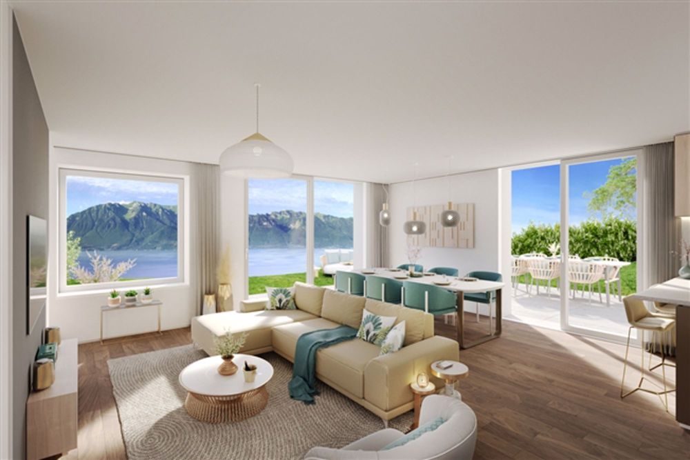 Nur wenige Schritte vom Genfer See entfernt, 3 Luxusvillen mit Panoramablick - Bild 8