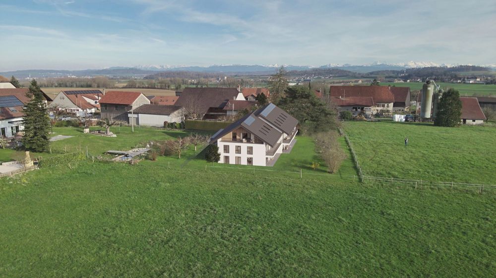 Estavayer / Frasses Rez-jardin de 3,5 pièces Ouverture du chantier! - Bild 3