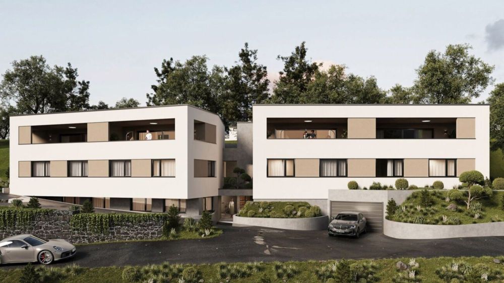 Neubauprojekt "Haselweg2" an erhöhter Lage in Muhen - Haus aussen