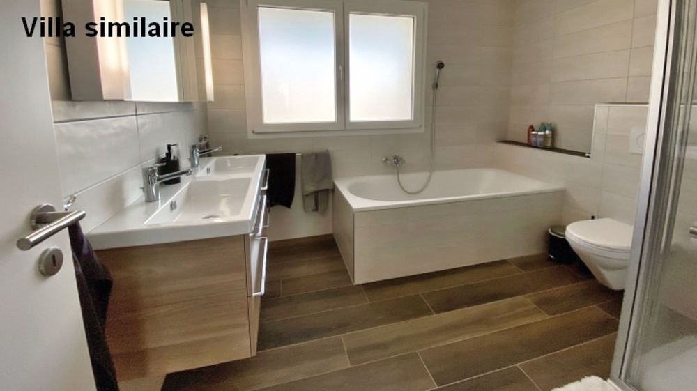 Neue 5-Zimmer-Familienvilla mit Pool in Champtauroz / VD - Bild 11