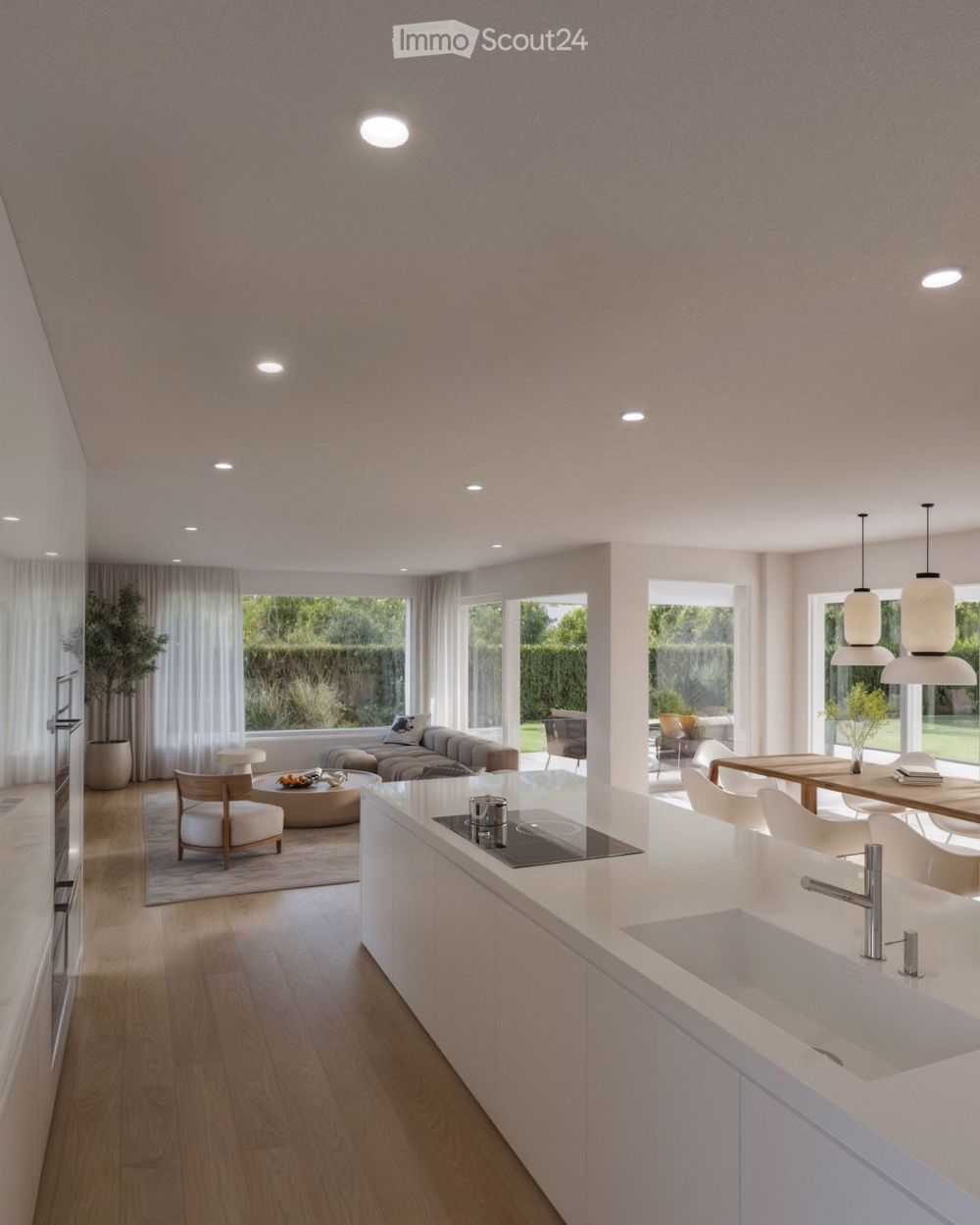 Moderne 5.5-Zimmer-Gartenwohnung mit Sitzplatz in familienfreundlicher Lage in Ettingen - Bild 3