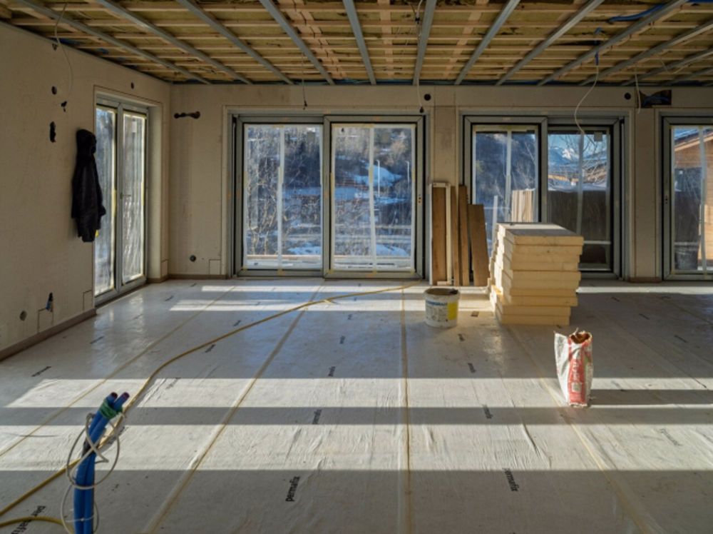 Un havre contemporain face aux Alpes - Chalet neuf 5 chambres à Lens - Bild 5