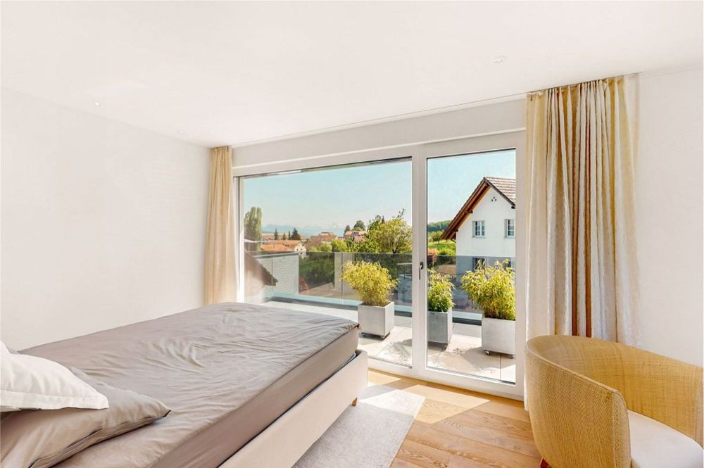 exklusives 5.5 Zi-Einfamilienhaus mit Lift, See- und Bergsicht, Photovoltaikanlage, LOXONE - Bild 10