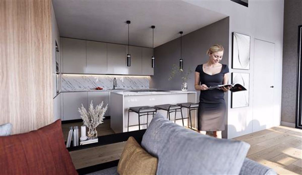 Bosco Luganese: 4.5-Zimmer-Wohnung - Cucina