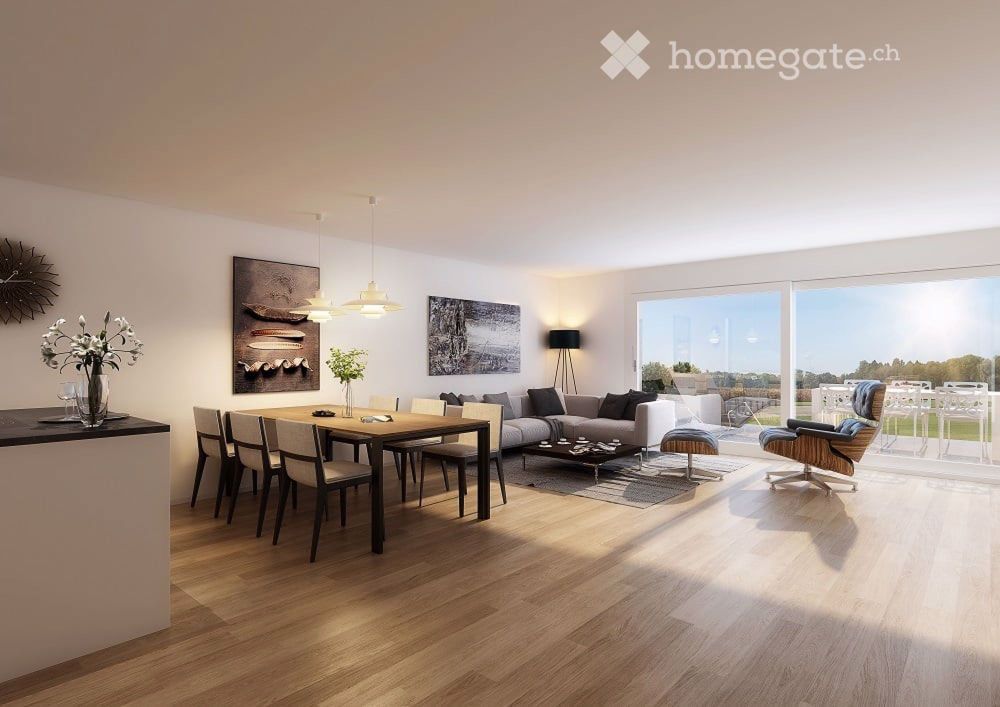 Moderne 5.5-Zimmer-Attikawohnung mit atemberaubendem Ausblick in Busswil BE - Bild 3