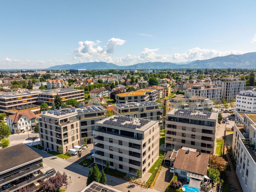 helle, moderne Wohnungen in der Überbauung "mitte-widnau.ch - Bild 1