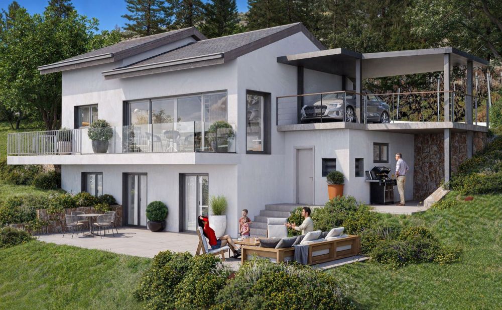 Nouvelle Villa avec vue imprenable, 5.5 p., Valençon (Lens) Valais - Bild 1