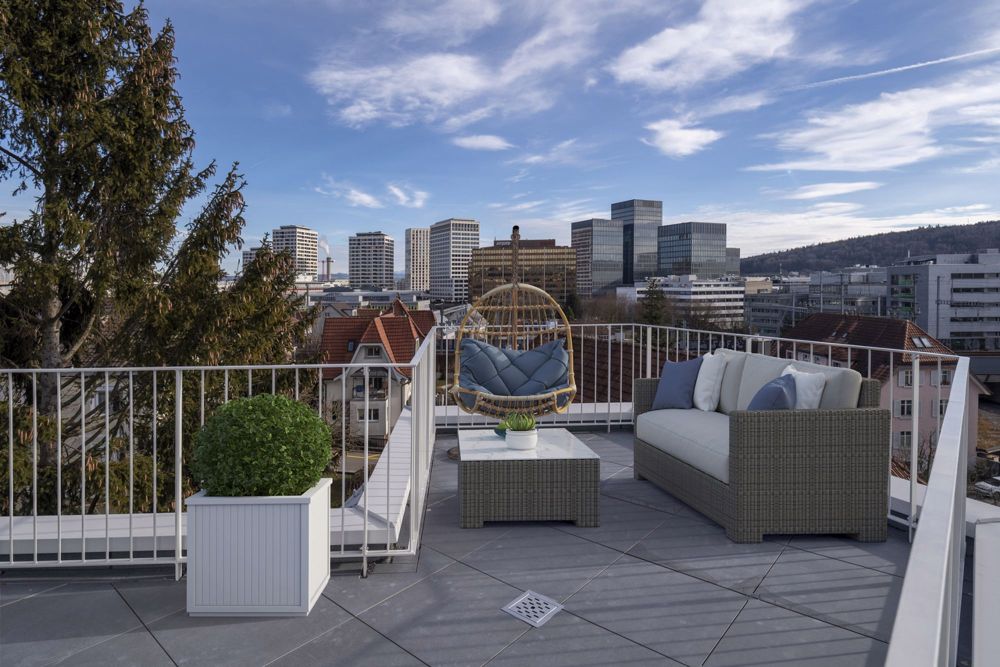 Neubauwohnung mit grosszügiger, privater Panorama-Dachterrasse - Bild 8