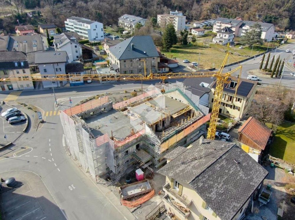 3 ½ Zimmer-Attikawohnung in Collombey kaufen - Bild 1
