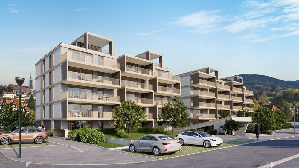 Appartement Minergie P, 4,5 pièces à Châtel-St-Denis, inclus 2 places au garage (LOT16) - Bild 2