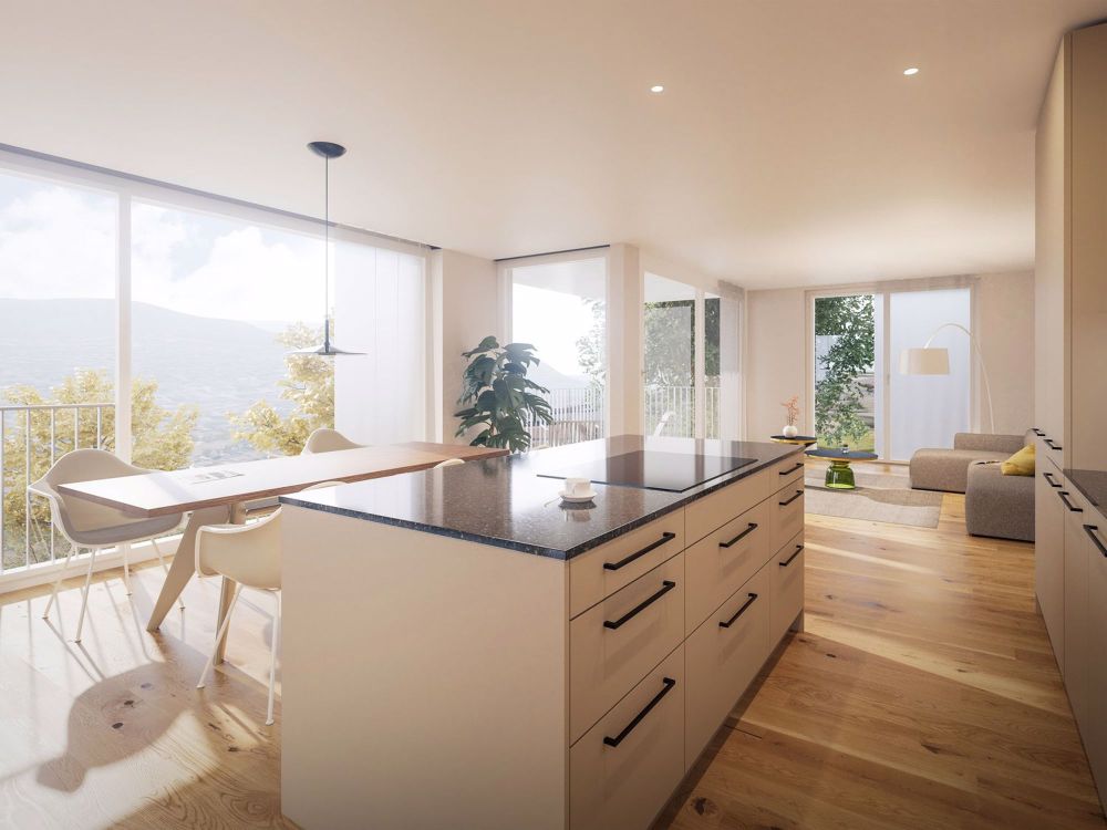 Neubau: Grosszügige 5.5 Zimmer Maisonette-Wohnung mit Garten - Bild 2