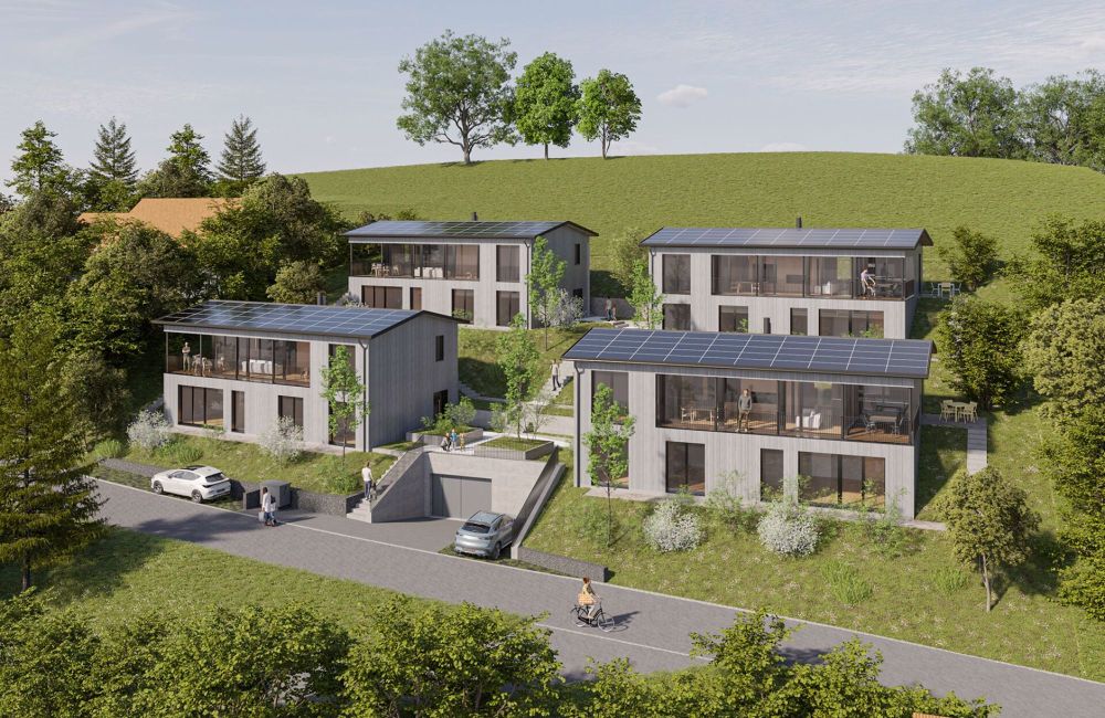 Leben mit Weitblick: Attraktive Neubau-Einfamilienhäuser in Dürnten - Bild 1